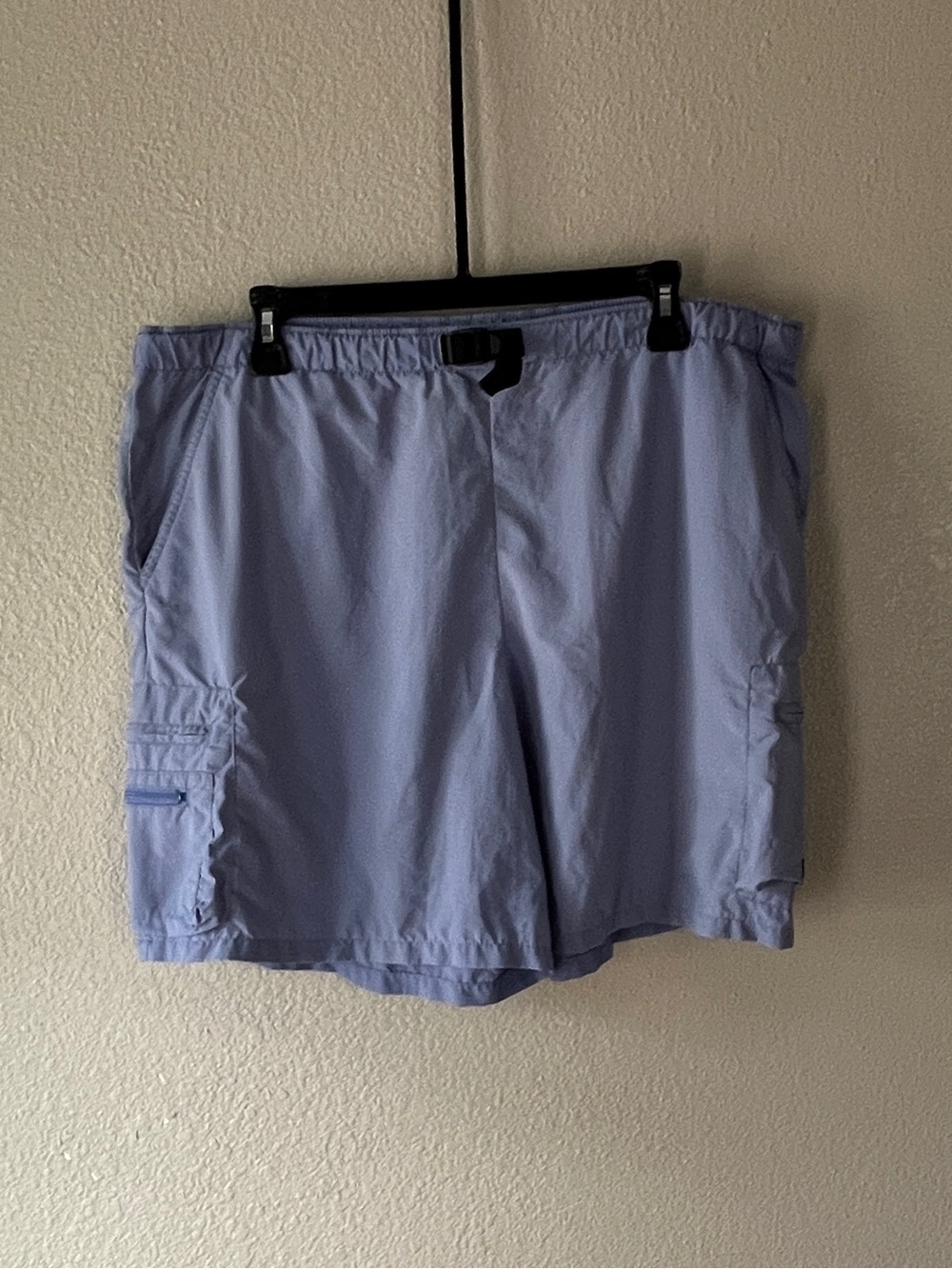COLUMBIA Light Lavender Swim/Utility Shorts